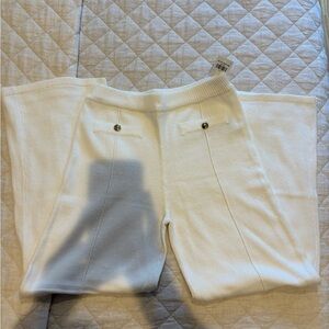 Abercrombie Kids Cream Knit Sweater Pant Sz 13/14 NWT